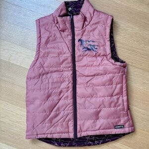 Kerrits Kids Rose Quilted Vest